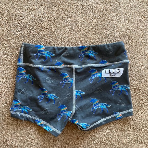 FLEO X DNDL KMC High Octane Unicorn Shorts XS - Picture 2 of 6